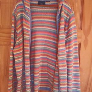 Womans zip up cardigan sweater